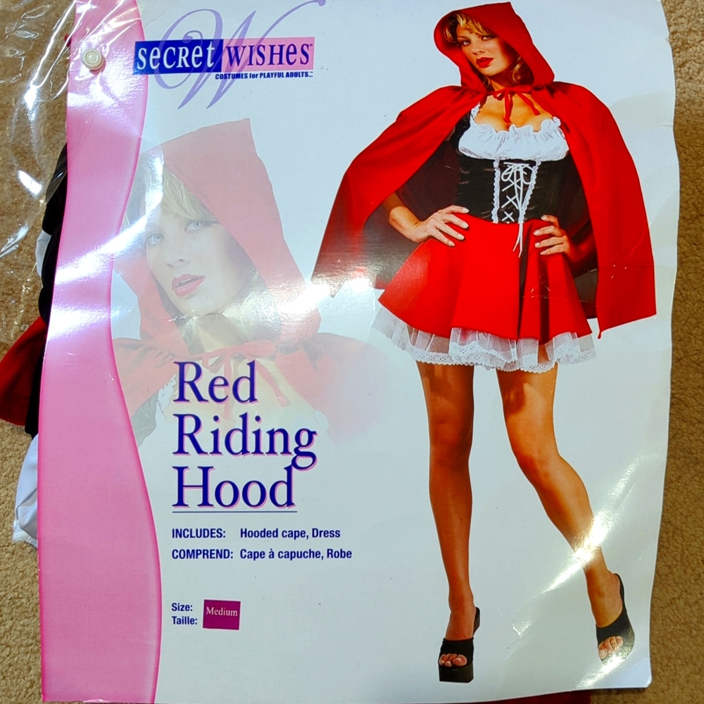 EUC Red Riding Hood Halloween Costume